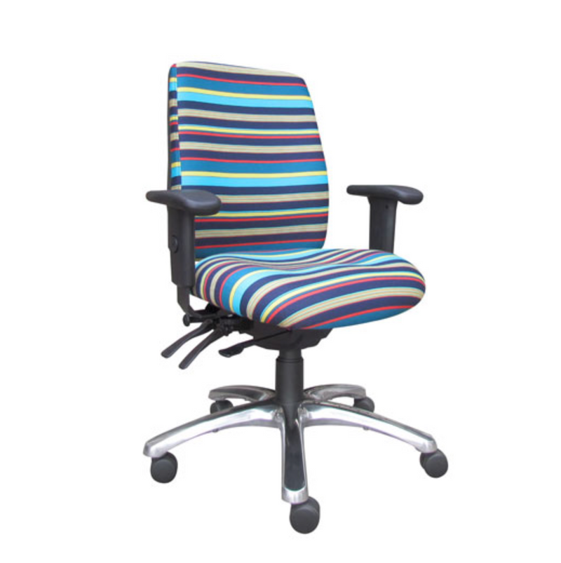 Alpha Office Chair in rainbow color