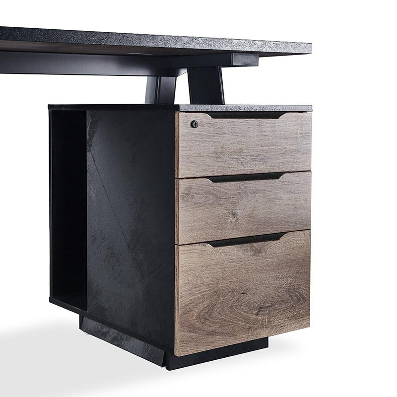 ARTO 2 Person Workstation with 2 Cabinets