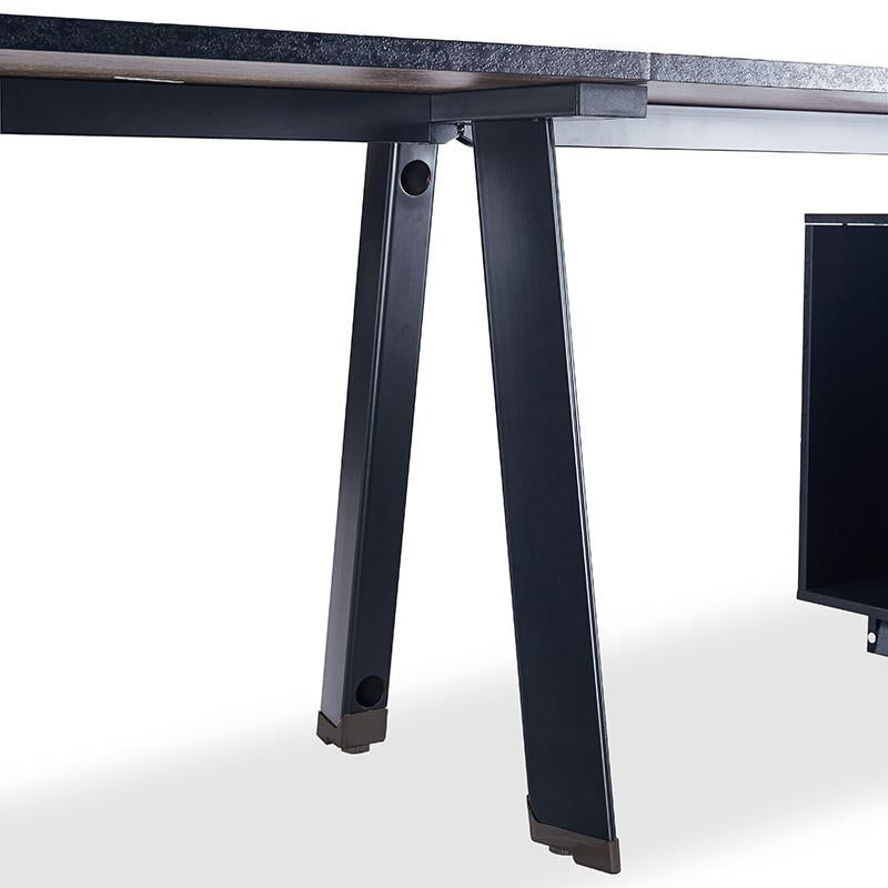 ARTO 2 Person Workstation with 2 Cabinets