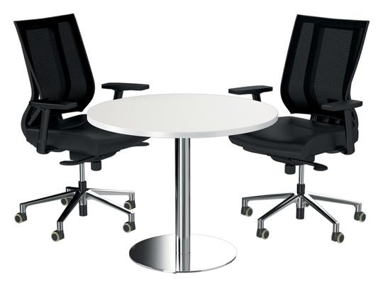 Silhouette Disc Base Tables - Meeting/ Boardroom Tables - pimp-my-office-au