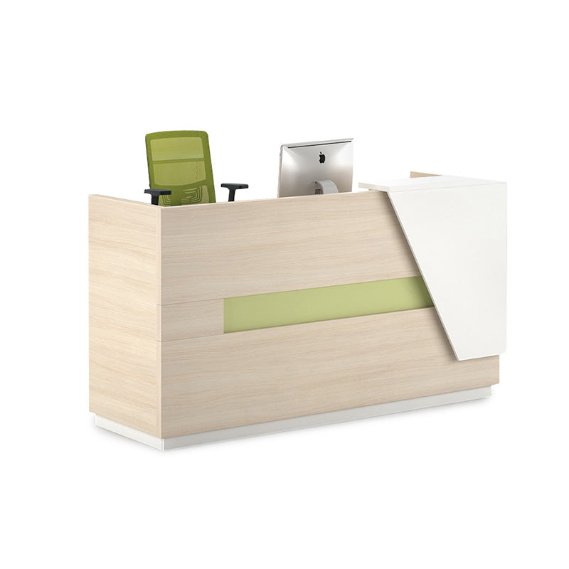 Clark Reception Desk 180cm Left Panel